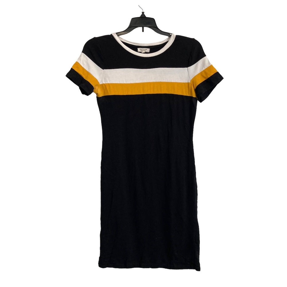 Heart & Hips Color Block T-Shirt Dress Women’s Medium
